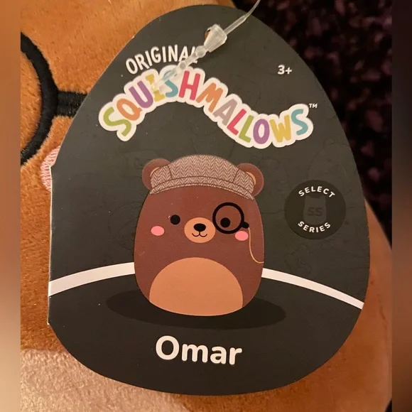 HTF Select Series Brooke and Omar Fancy Bear Friends 8' Squishmallow Set NWT - Picture 7 of 8